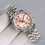 Swiss Copy Rolex Oyster Perpetual Datejust 31mm Watch Pink and Jubilee